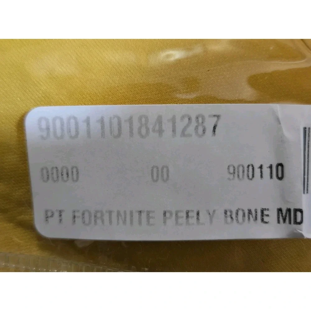 Fortnite Peely Bone Costume Spirit Halloween Adult Size Medium Rare Cosplay‎